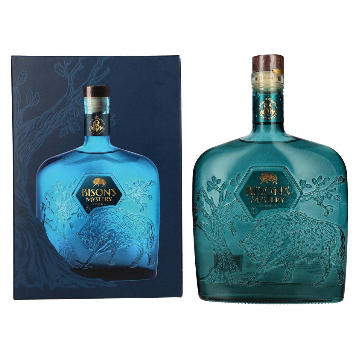 Bison's Mystery Vodka 40% Vol. 0,7l in gift box