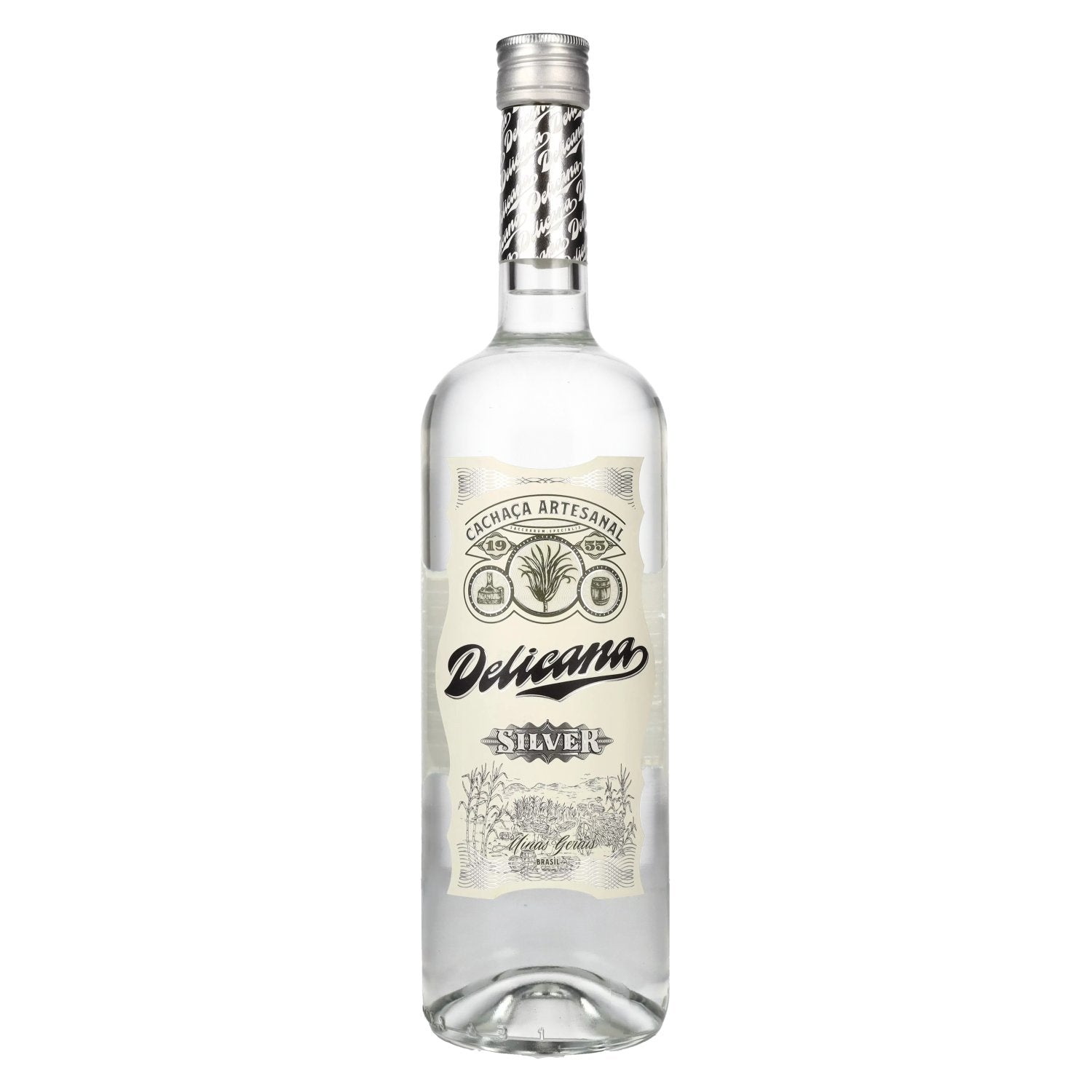 Delicana SILVER Cachaça Artesanal 38% vol. 1l