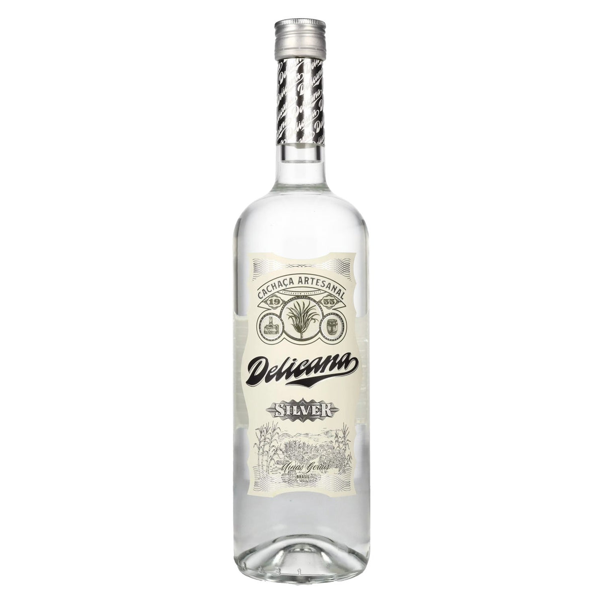 Delicana SILVER Cachaça Artesanal 38% vol. 1l