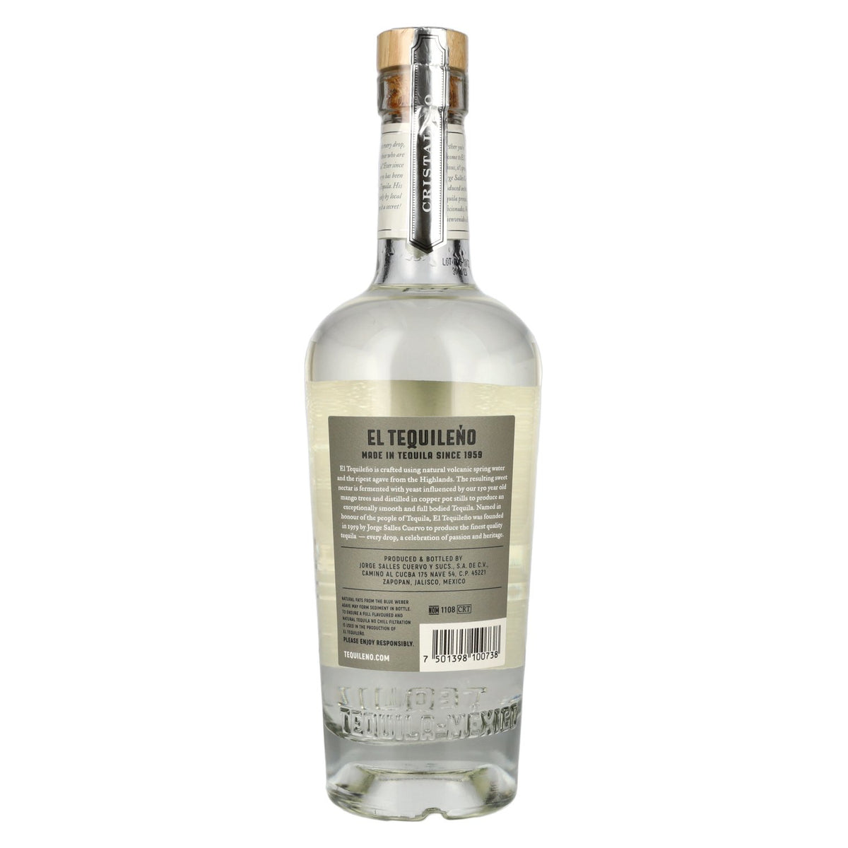 El Tequileño 1959 CRISTALINO Reposado 100% Agave 35% vol. 0.7 l