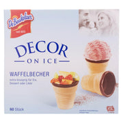De Beukelaer Decor ON ICE Waffle Cups, 60 pieces