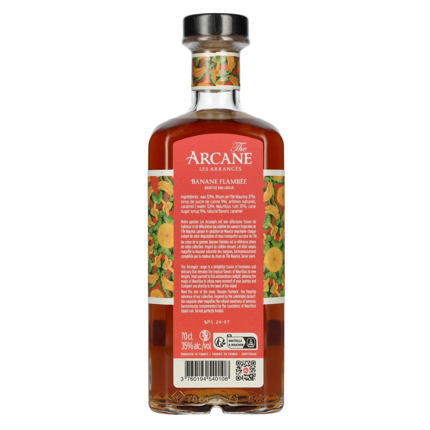 The Arcane Arrangé BANANE FLAMBÉE 35% Vol. 0,7l