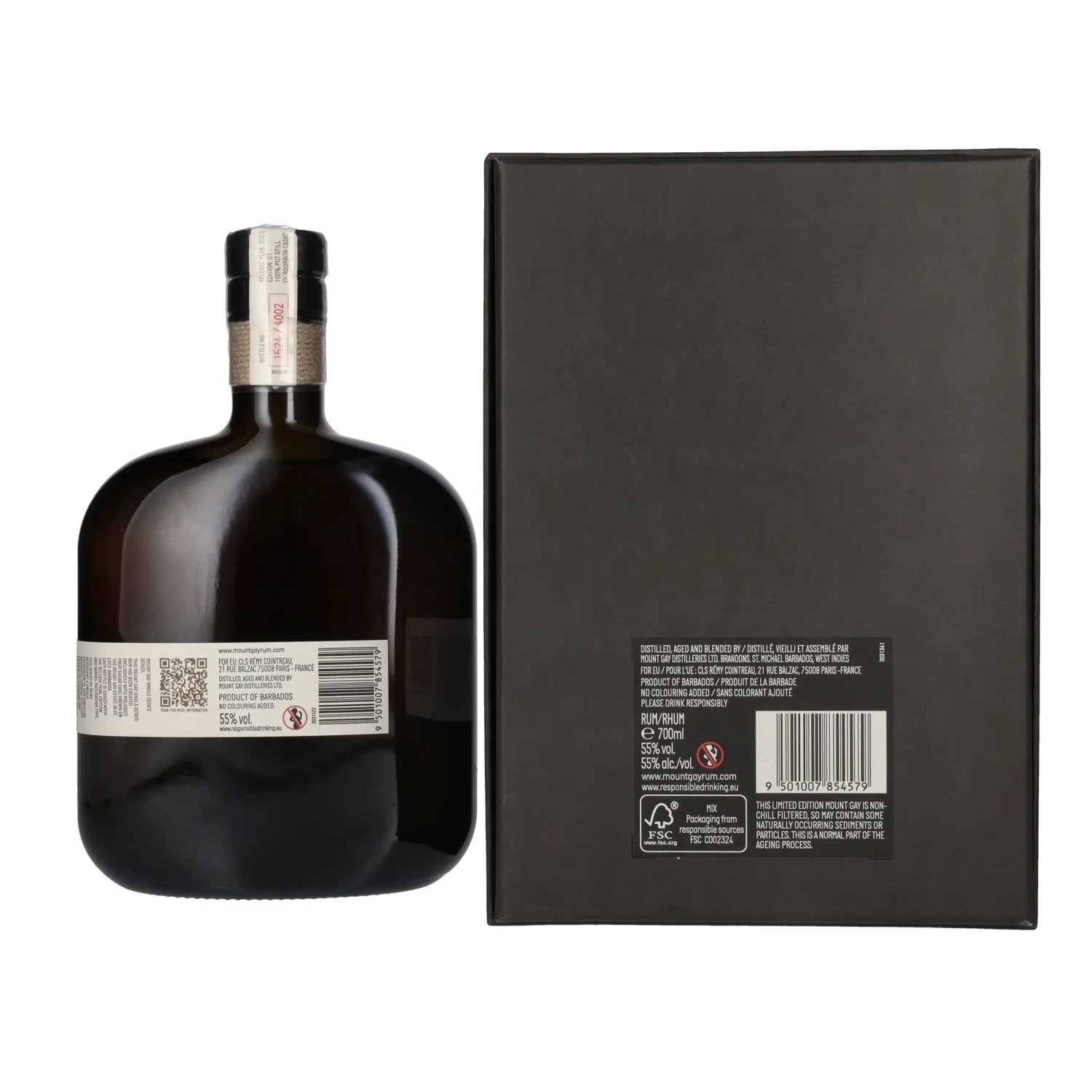 Mount Gay Single Estate Series #23/1 55% Vol. 0,7l in Geschenkbox