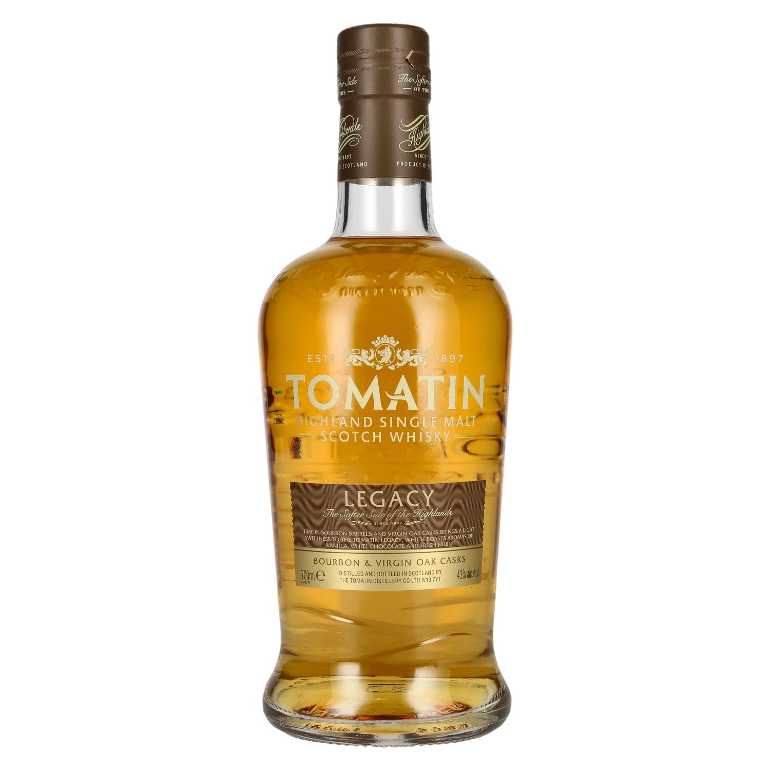 Tomatin Legacy Highland Single Malt Scotch Whisky 43 % vol. 0,7 l