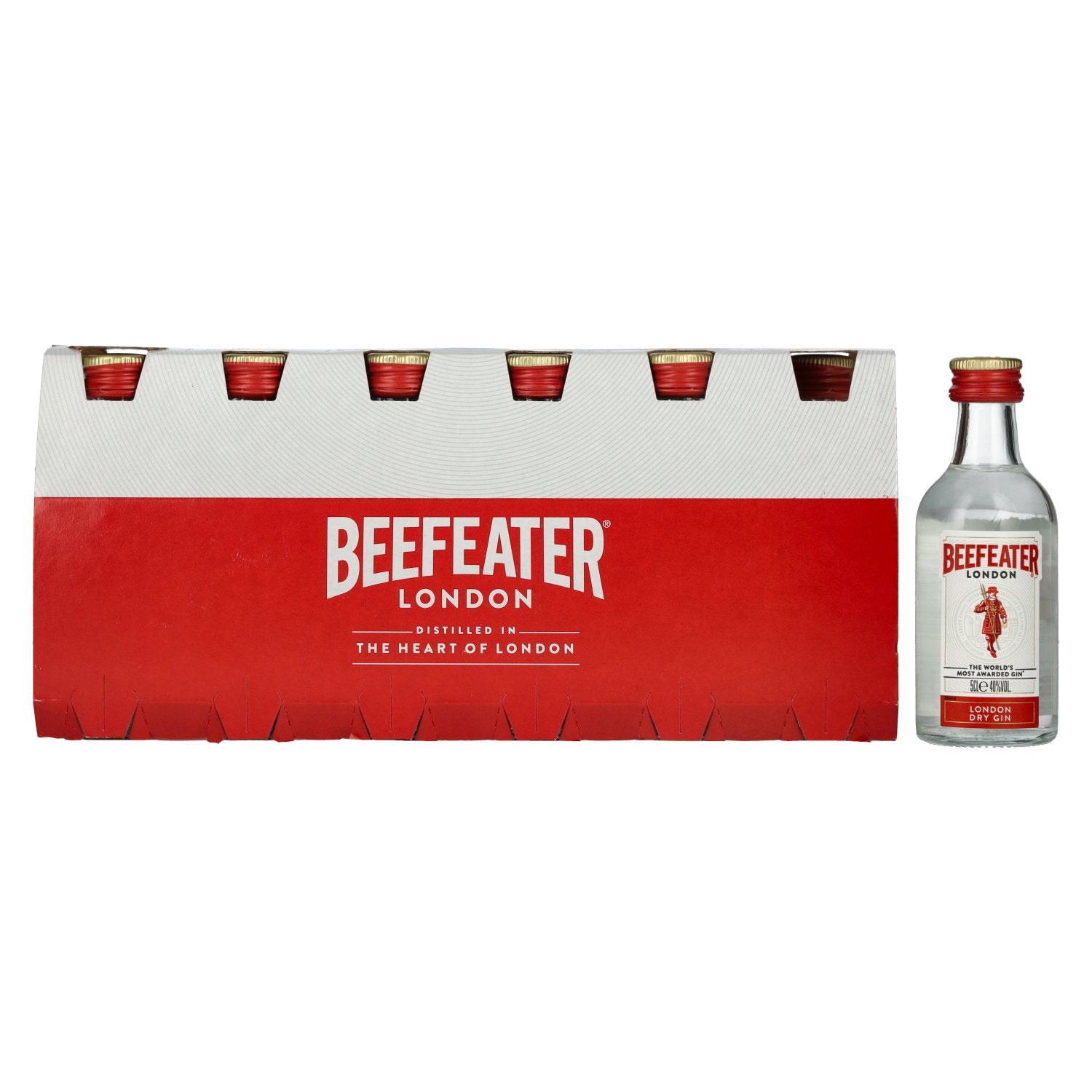Beefeater London Dry Gin 40% vol. 12x0,05l
