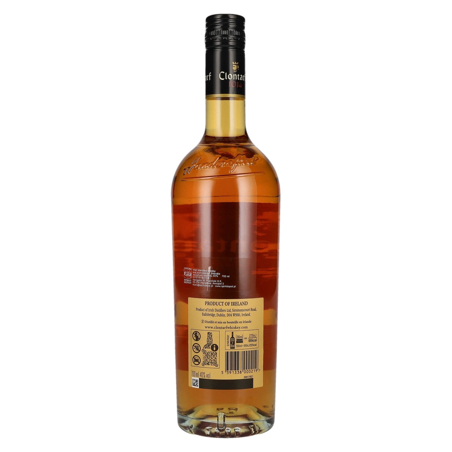 Clontarf 1014 CLASSIC BLEND Irish Whiskey 40% Vol. 0,7l