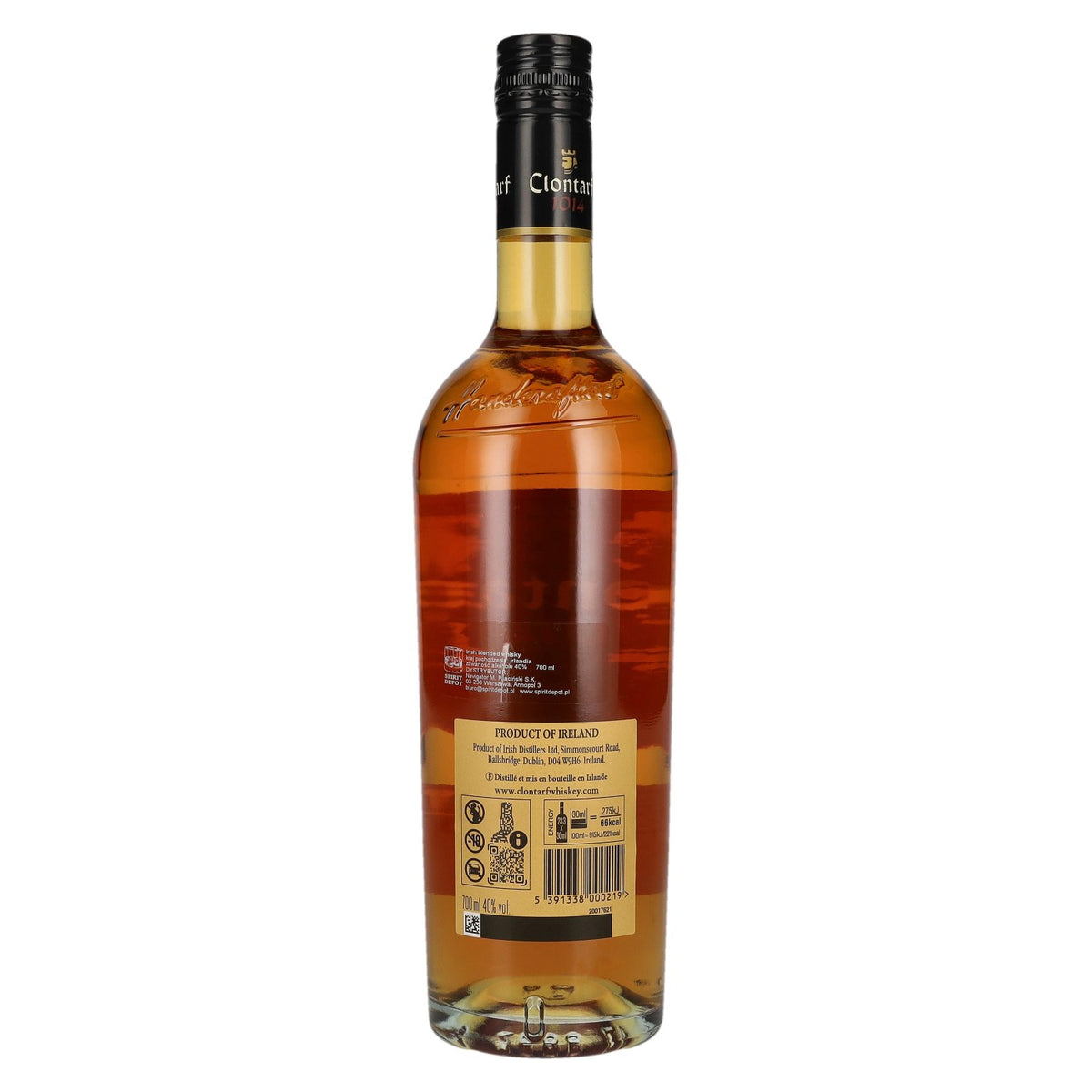 Clontarf 1014 CLASSIC BLEND Irish Whiskey 40% Vol. 0,7l