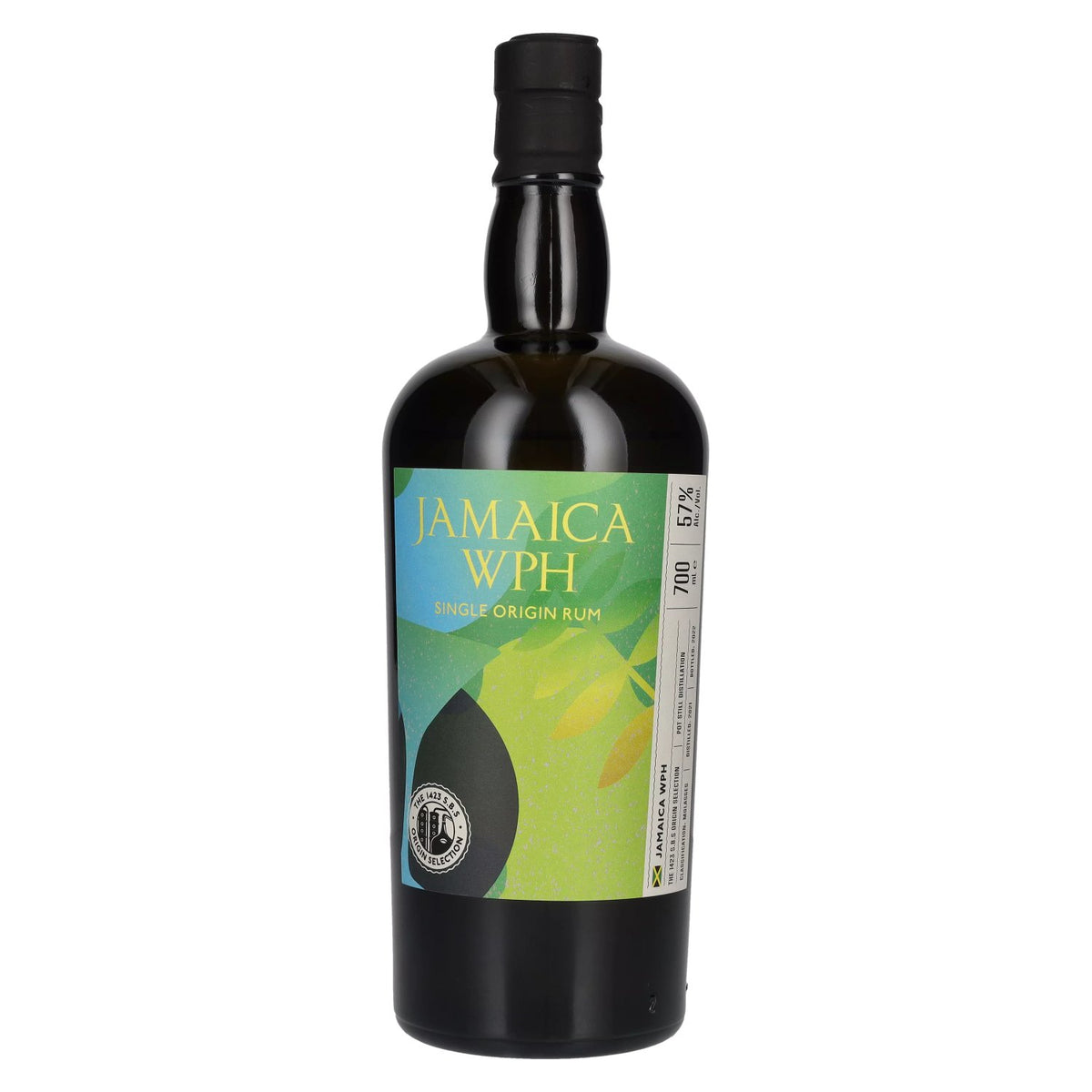 1423 S.B.S JAMAICA WPH Single Origin Rum 2021 57% vol. 0.7 l