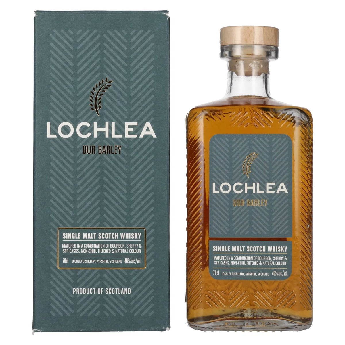 Lochlea OUR BARLEY Single Malt Scotch Whisky 46% Vol. 0,7l in gift box
