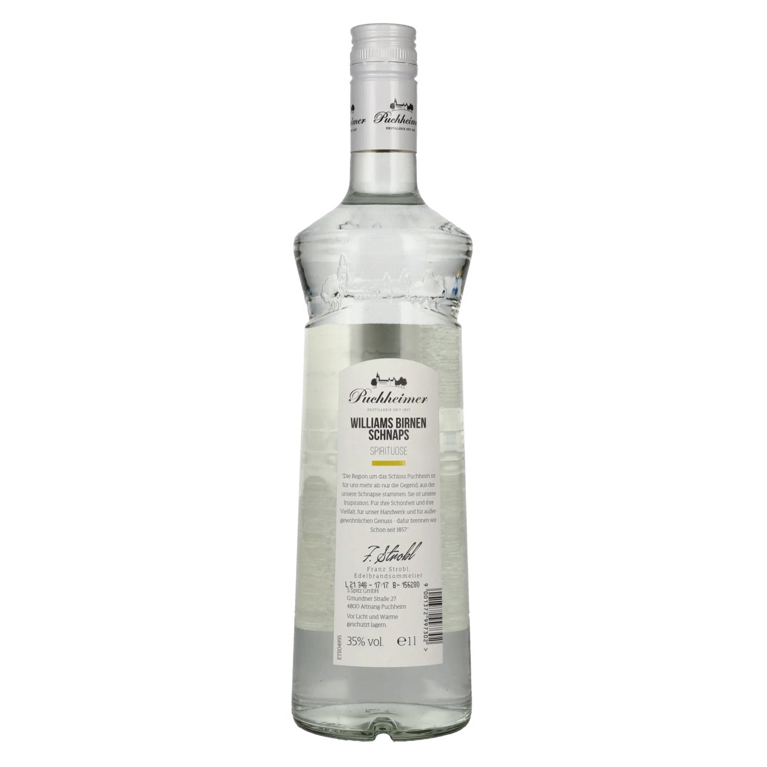 Puchheimer Williams pear schnapps 35% vol. 1l