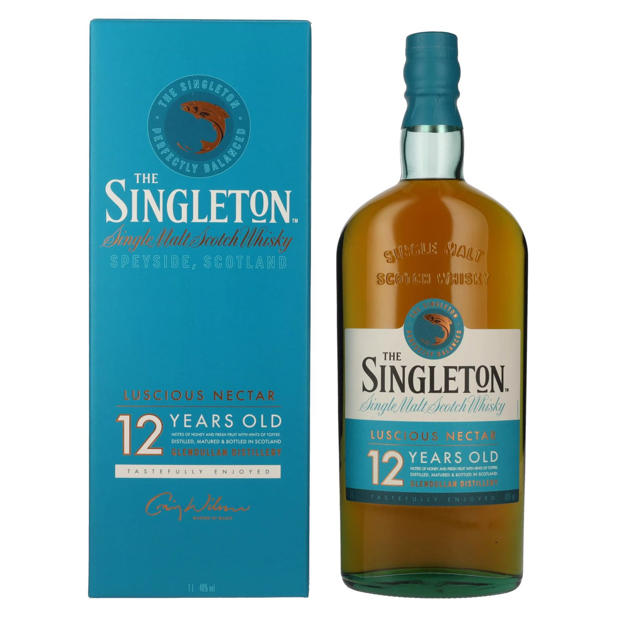 The Singleton GLENDULLAN 12 Years Old 40% Vol. 1l en boîte cadeau