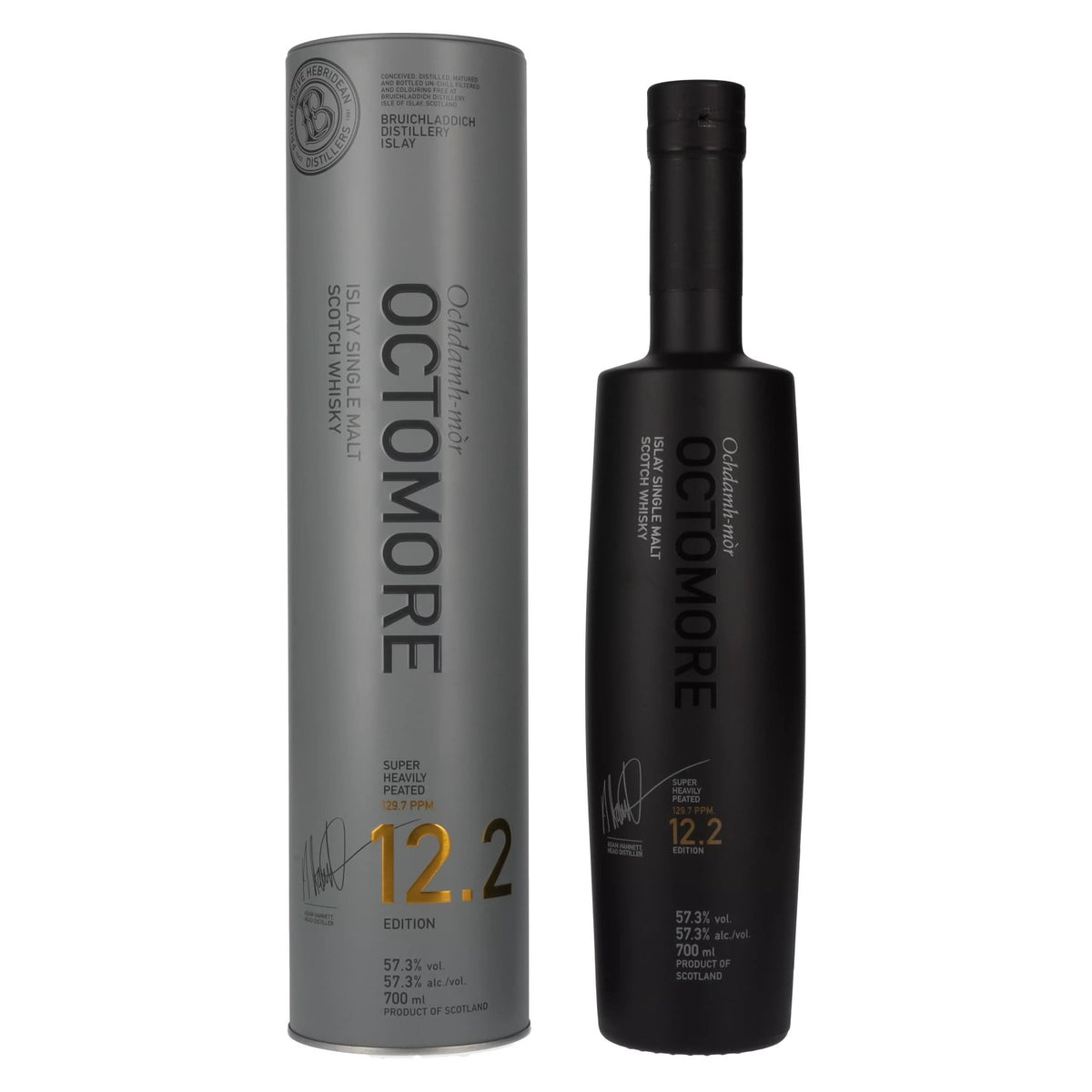 Octomore EDITION : 12.2 Super-Heavily Peated 2016 57,3% vol. 0,7l en Tinbox