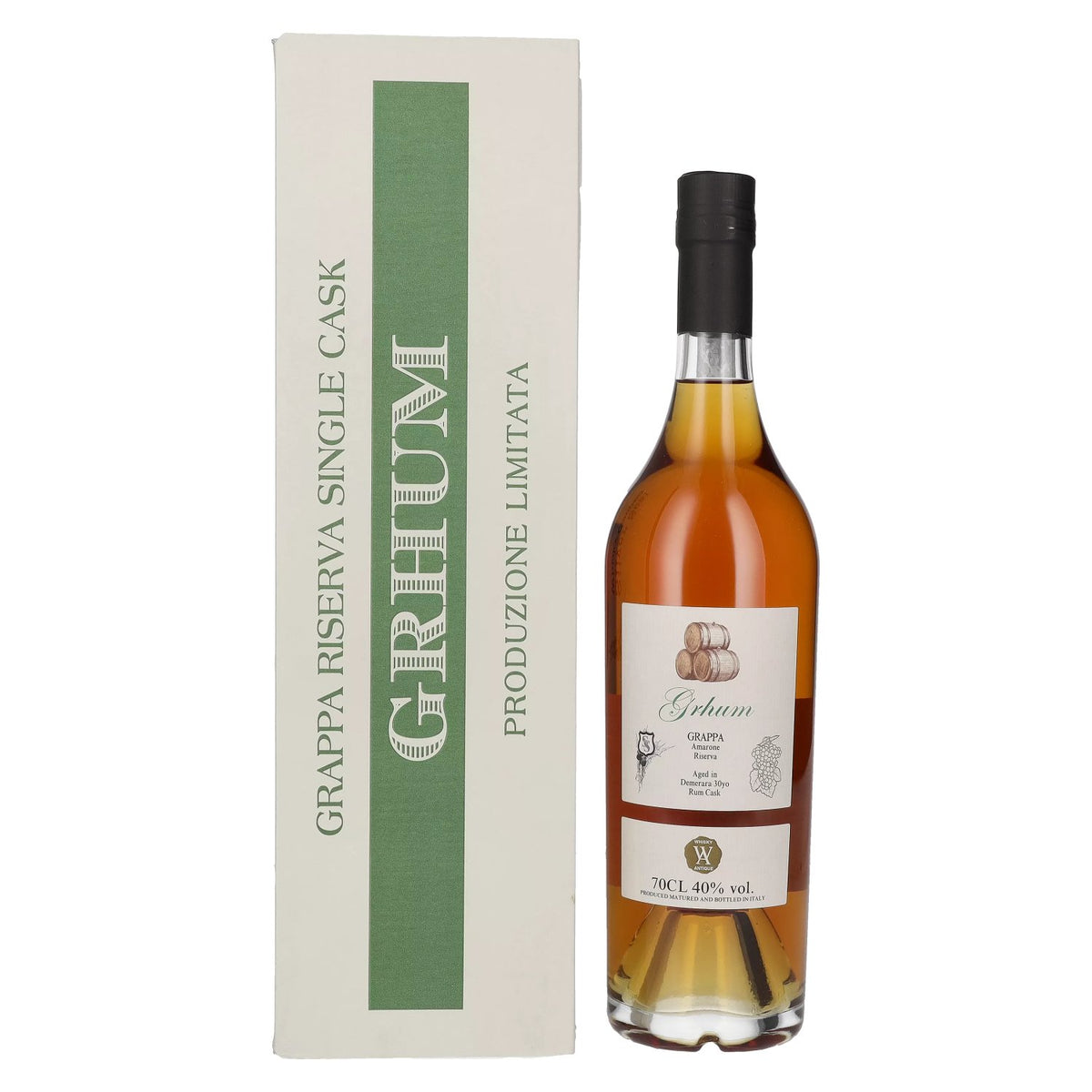 Silver Seal Grappa Riserva Single Demerara Rum Cask 2023 40% Vol. 0,7l in gift box