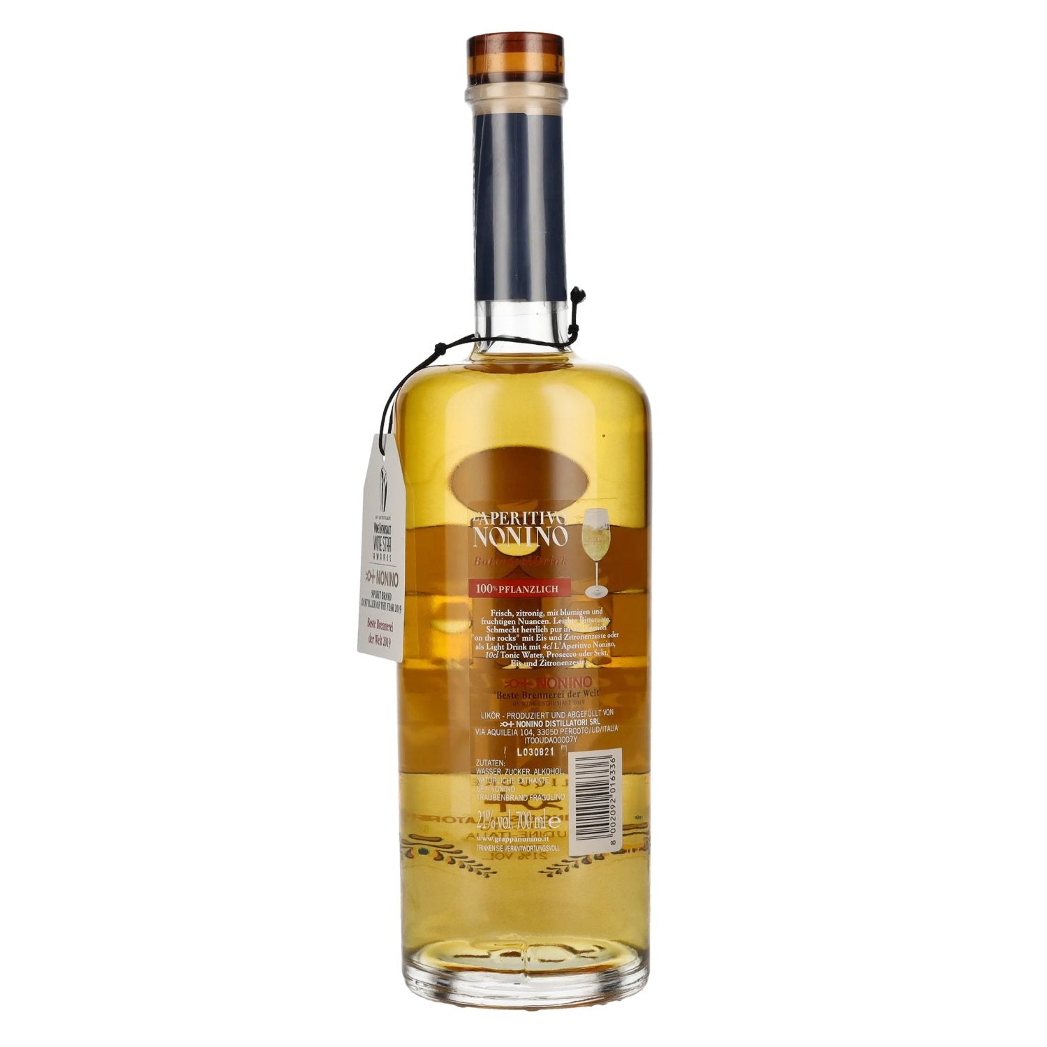 L'Aperitivo Nonino Botanical Drink 21% Vol. 0,7l