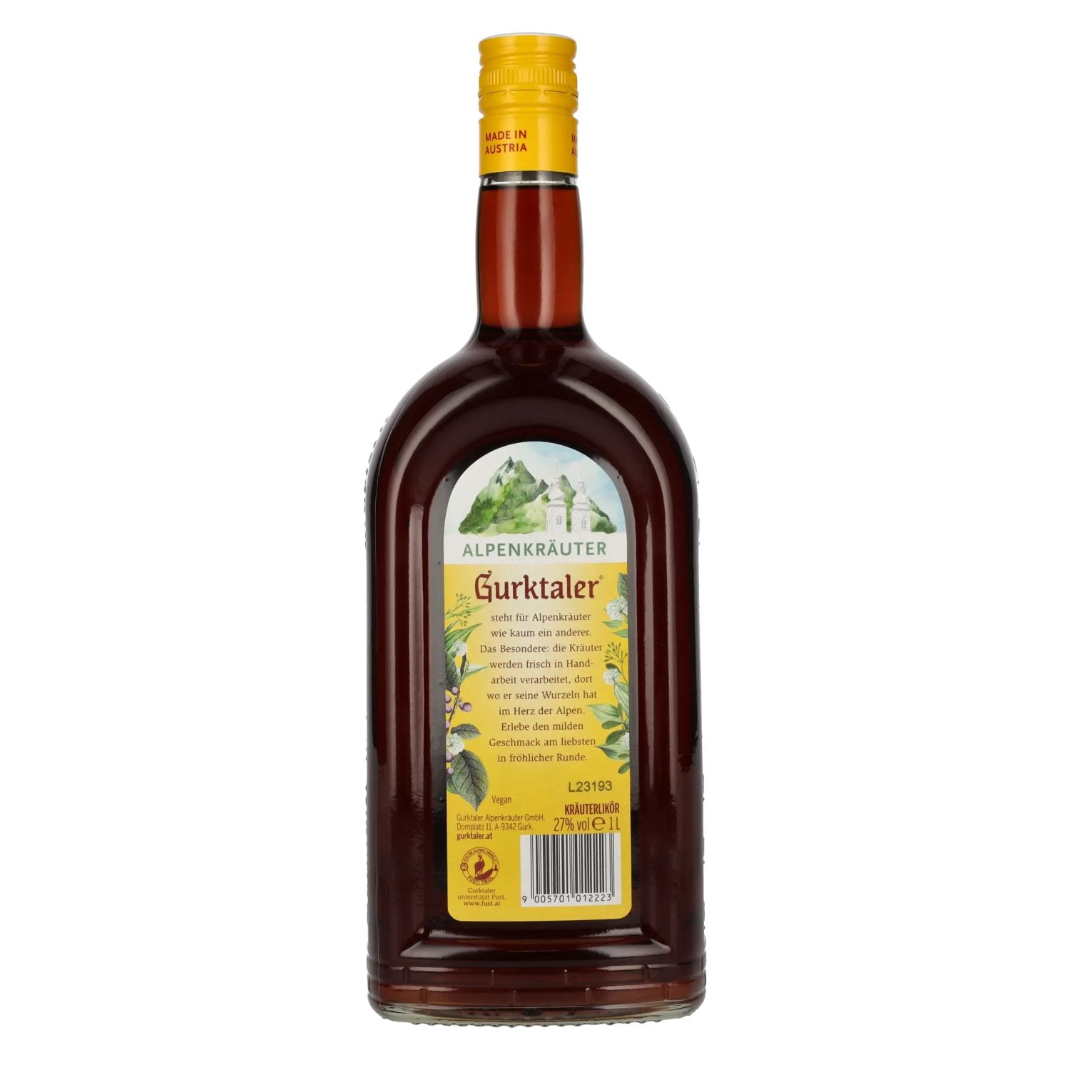 Gurktaler Alpenkräuter 27% Vol. 1l