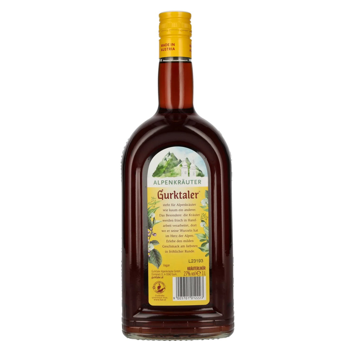 Gurktaler Alpenkräuter 27% Vol. 1l