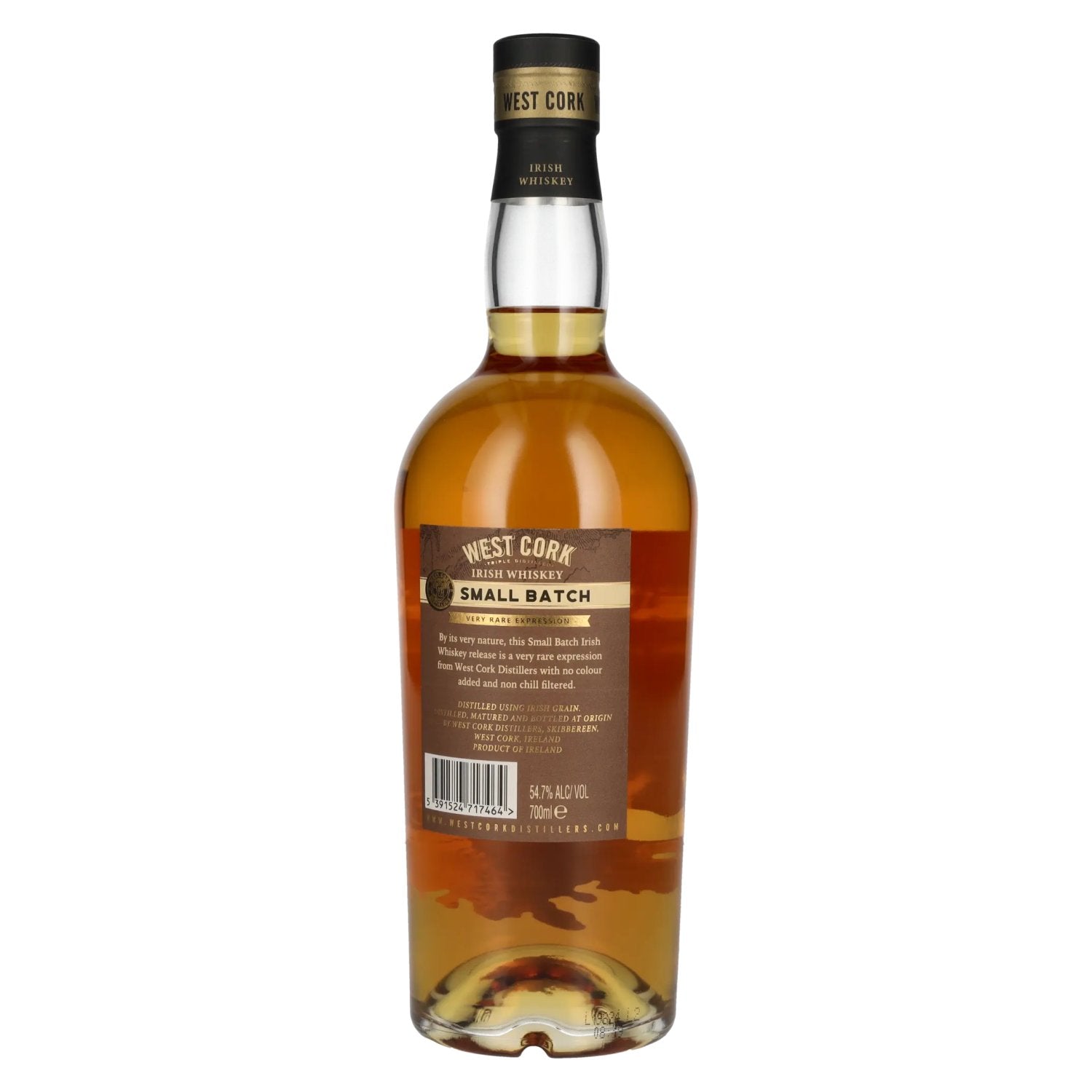 West Cork Small Batch Irish Whiskey Very Rare Expression 54,7% Vol. 0,7l