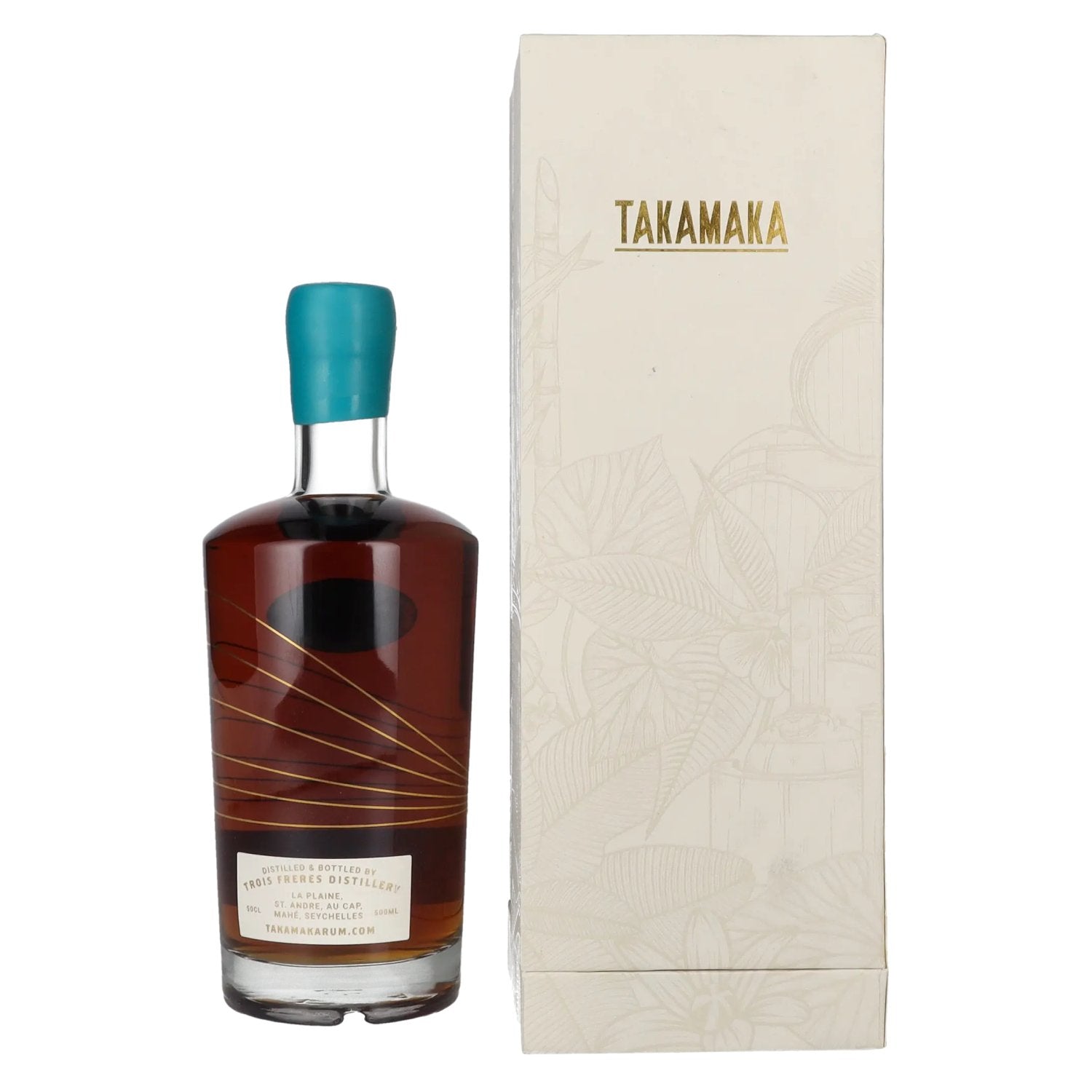 Takamaka LE CLOS EX PINEAU Rum 54,8% Vol. 0,5l in gift box