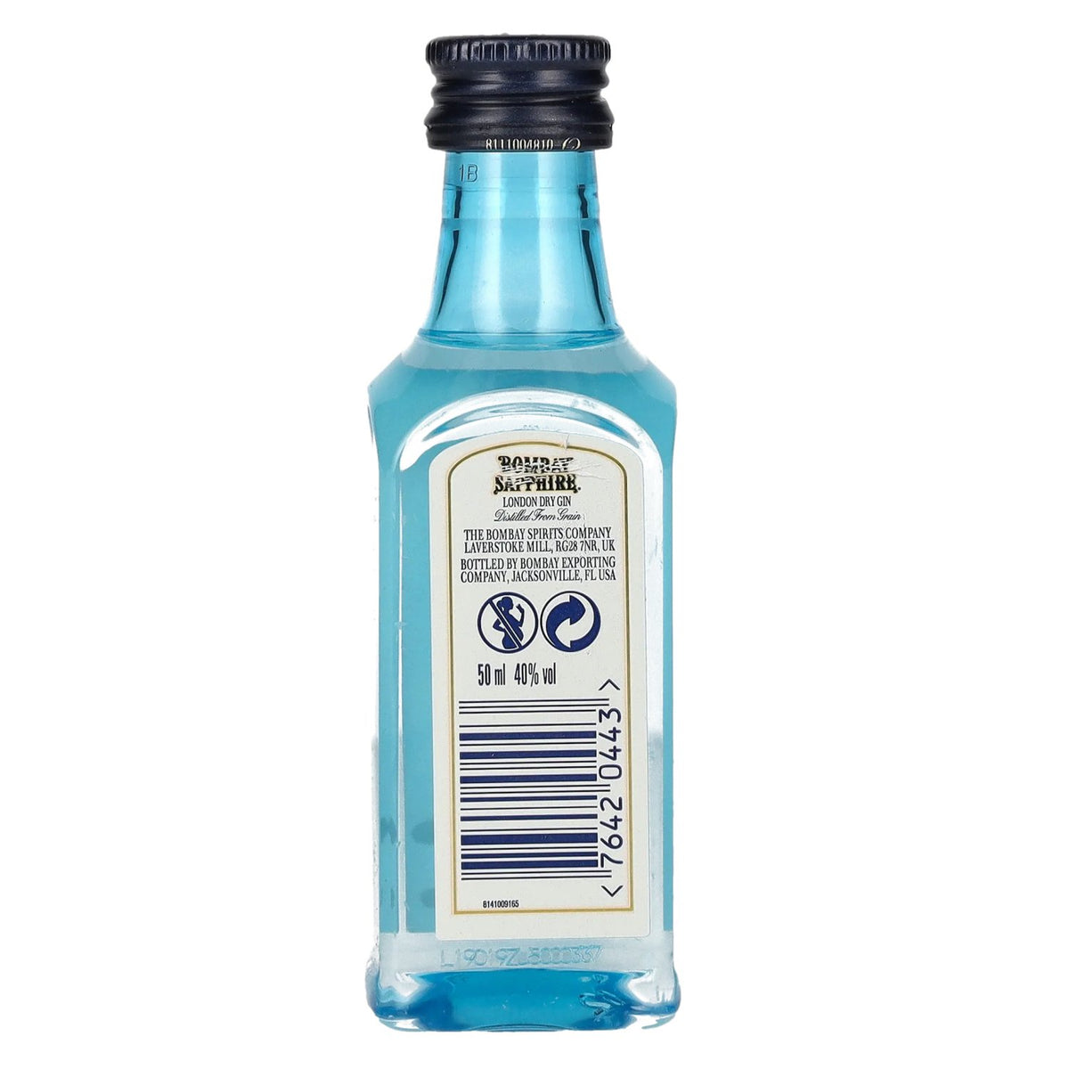 Bombay SAPPHIRE London Dry Gin 40% Vol. 0,05l PET