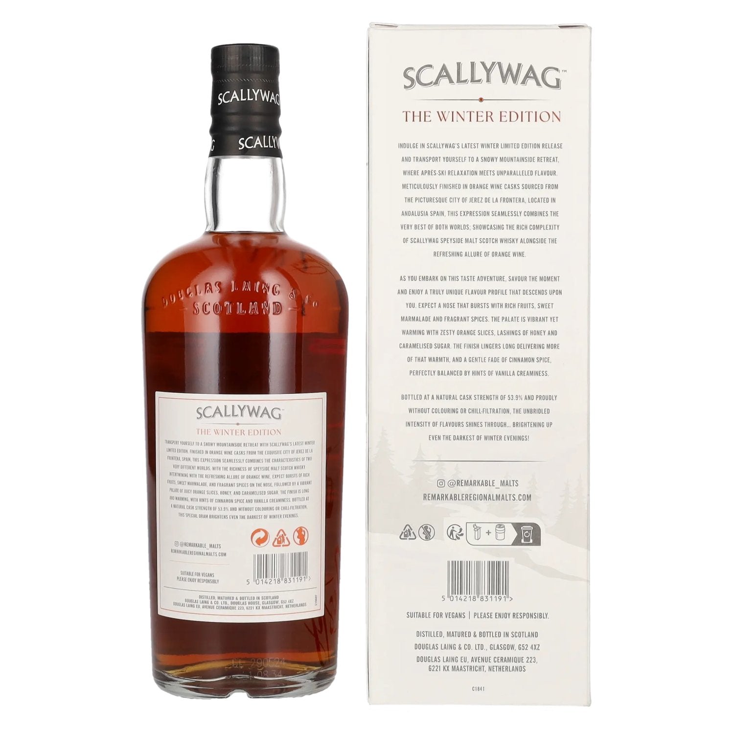 Douglas Laing Scallywag The Winter Edition 53,9% Vol. 0,7l in gift box