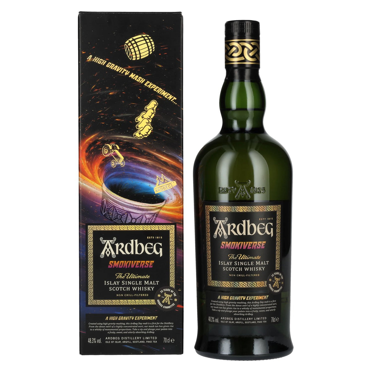 Ardbeg Smokiverse The Ultimate Islay Single Malt Scotch Whisky 48,3% Vol. 0,7l en coffret cadeau