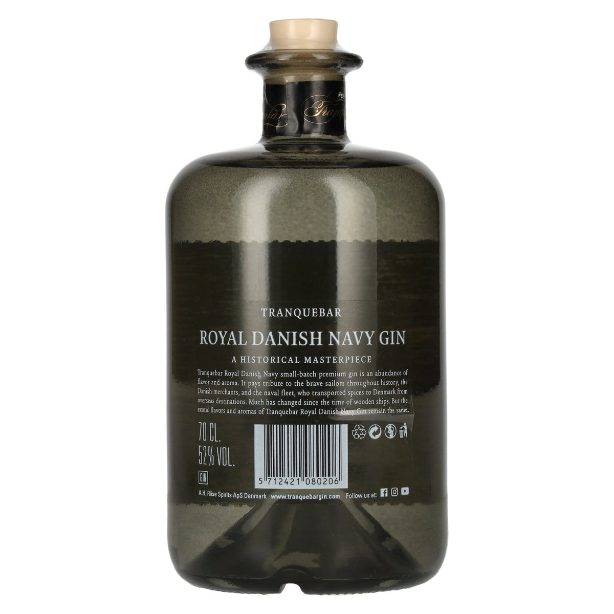 Tranquebar Royal Danish Navy Gin 52% Vol. 0,7l
