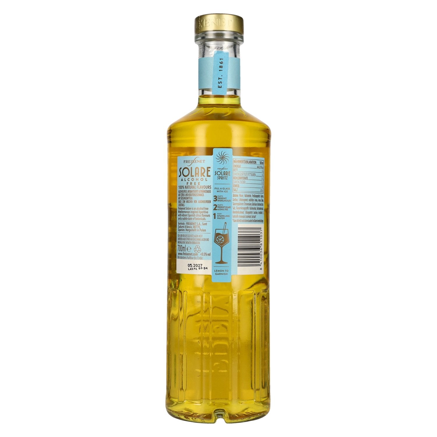 Freixenet Solare Aperitivo Mediterraneo alcohol free 0,7l