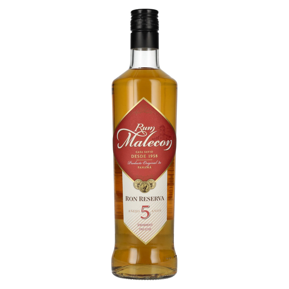 Rum Malecon Añejo 5 Años Roner Reserva 40% Vol. 0,7l