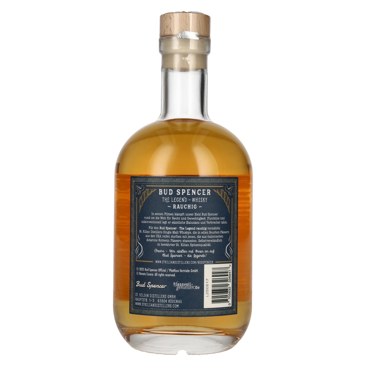 Bud Spencer THE LEGEND Single Malt FUMÉ 49% vol. 0,7l
