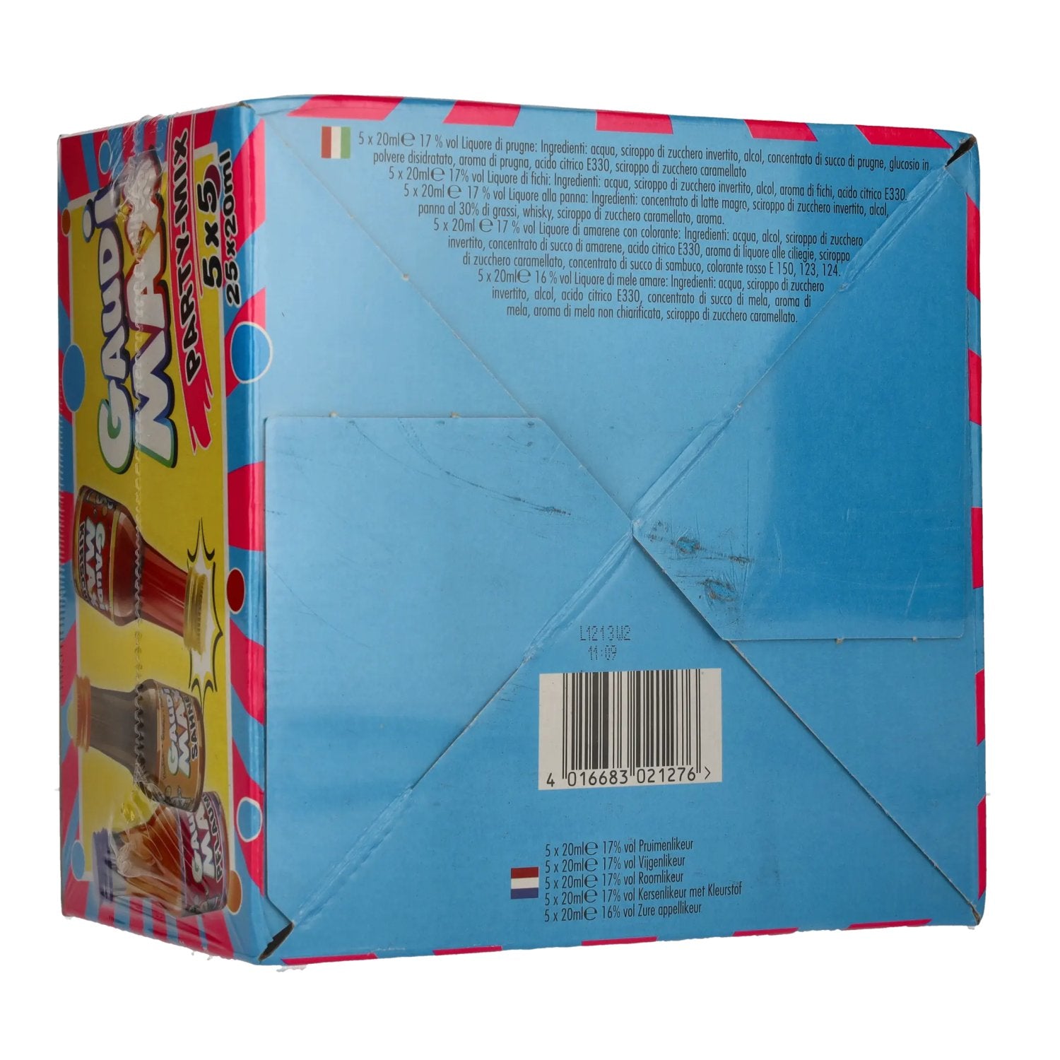 Gaudi-Max PARTY-MIX 16,8% Vol. 25x0,02l
