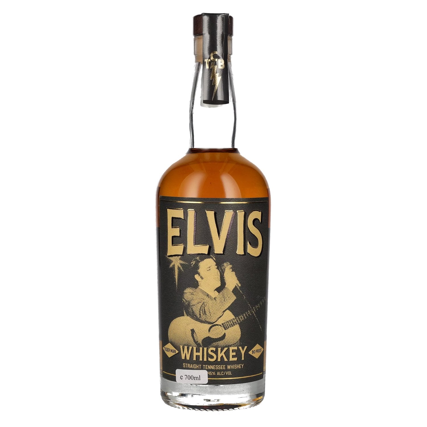 Elvis TIGER MAN Straight Tennessee Whiskey 45% vol. 0,7l