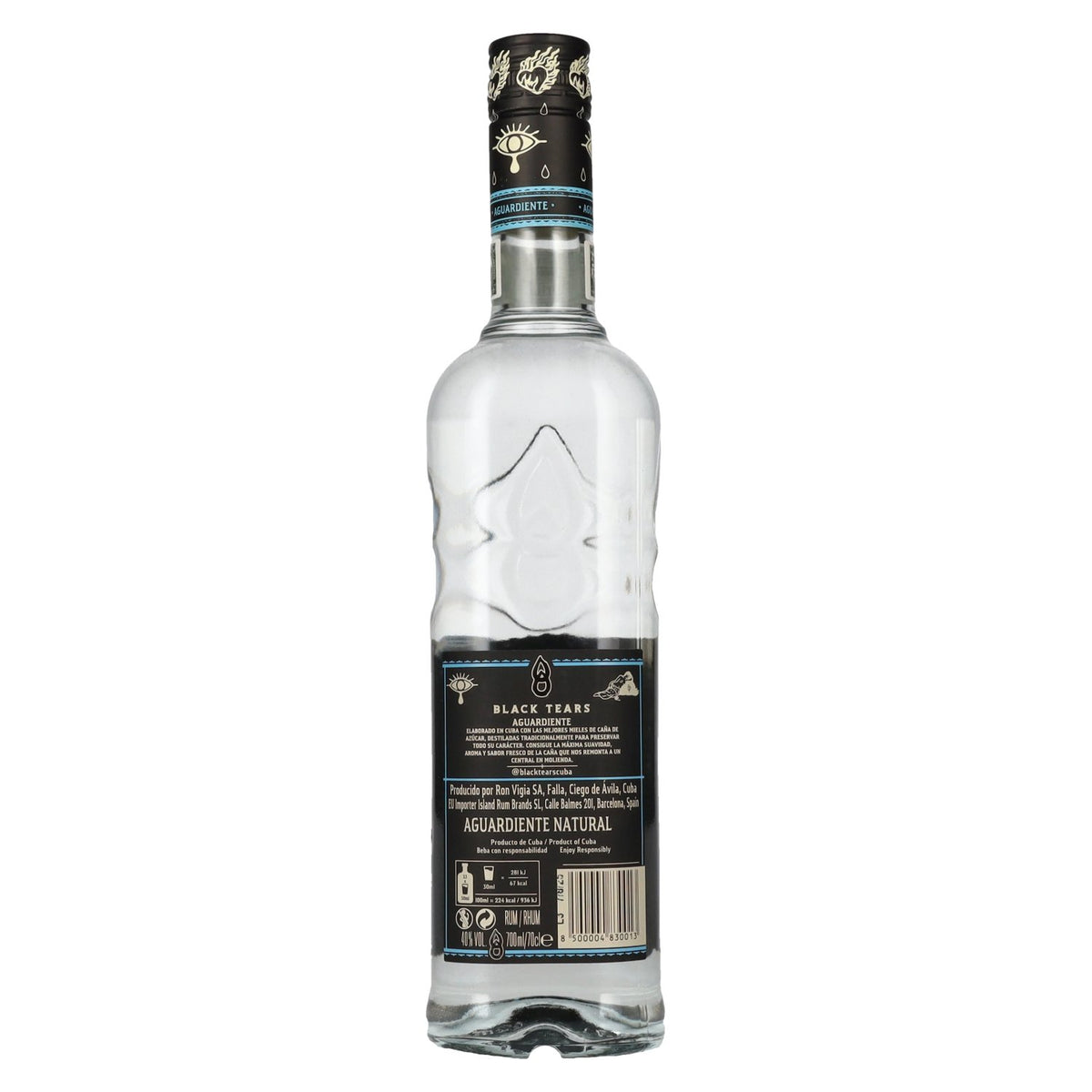 Black Tears Aguardiente Cane 40% Vol. 0,7l