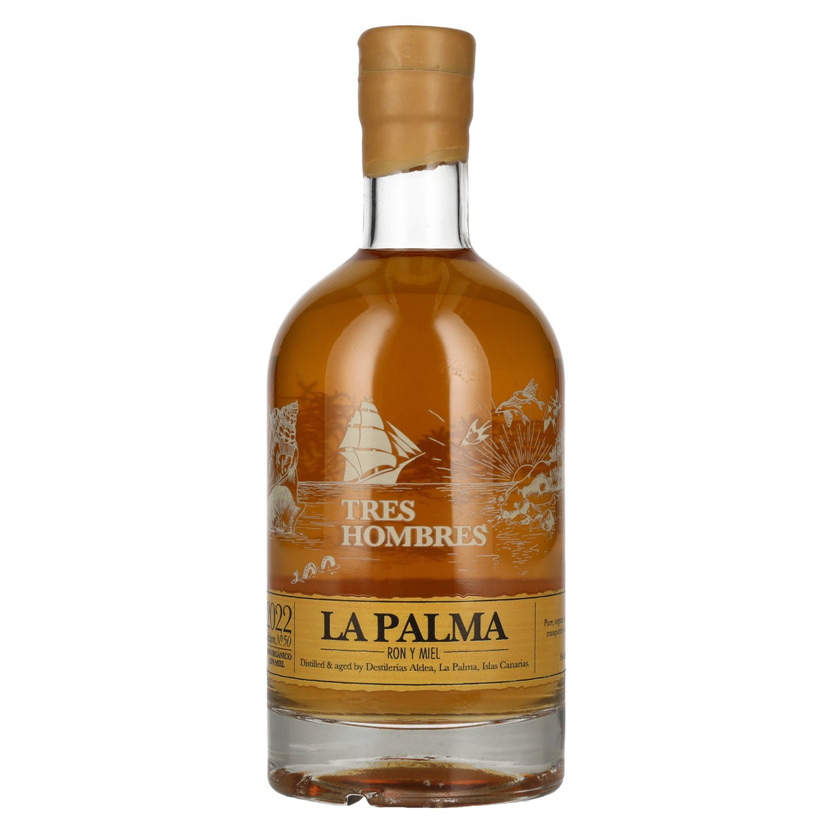 Tres Hombres La Palma Ron Y Miel Edition 50 2022 45,1% vol. 0,7l