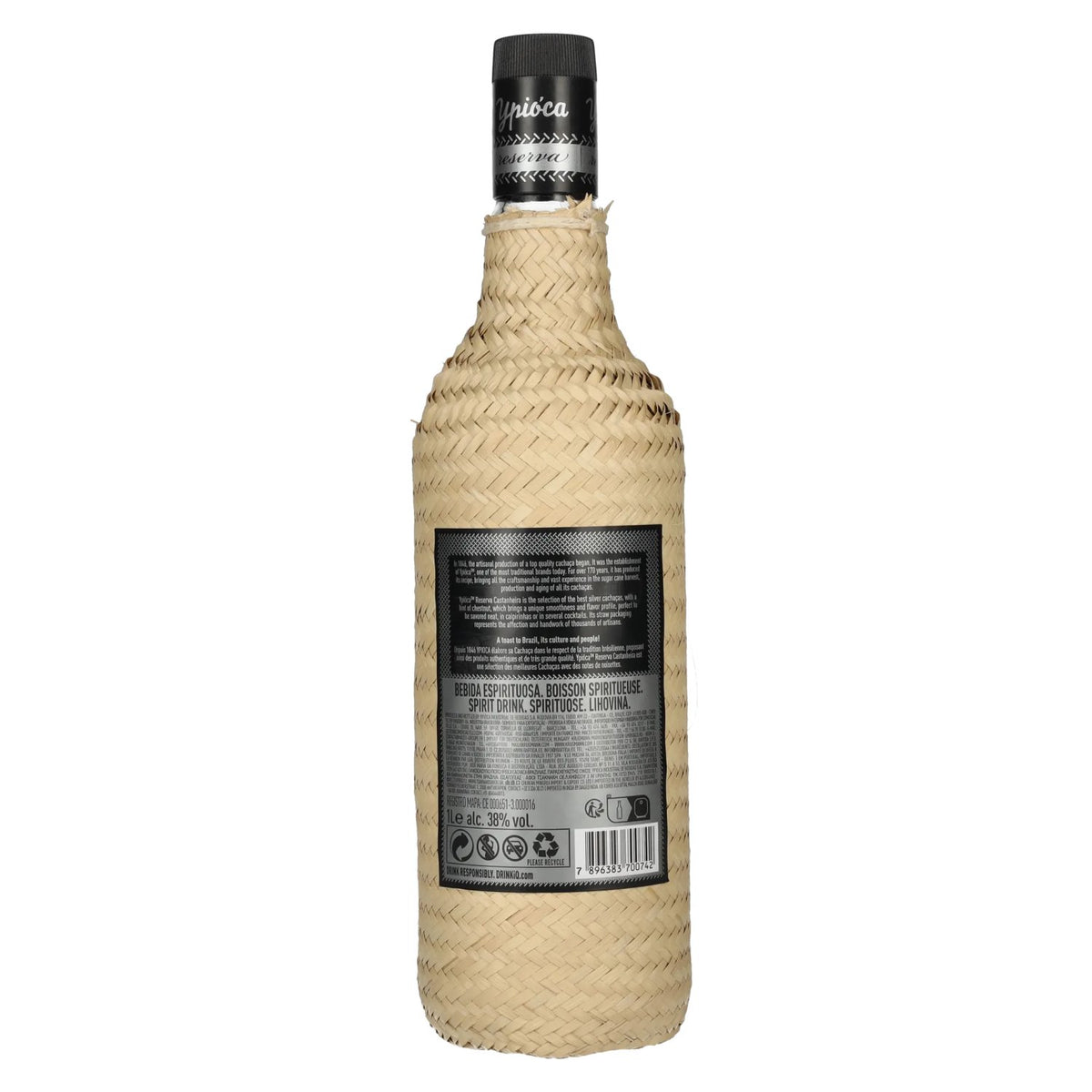Ypióca Cachaça Castanheira Reserva 38% Vol. 1l