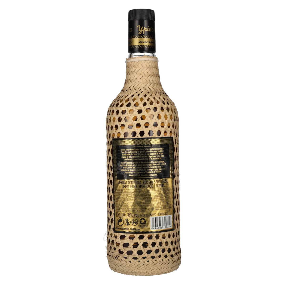 Ypióca Cachaça Envelhecida Reserva Especial OURO 38% Vol. 1l