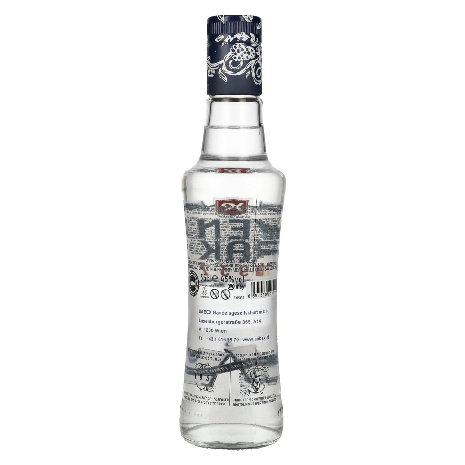 Yeni Raki 1937 45% Vol. 0,35l