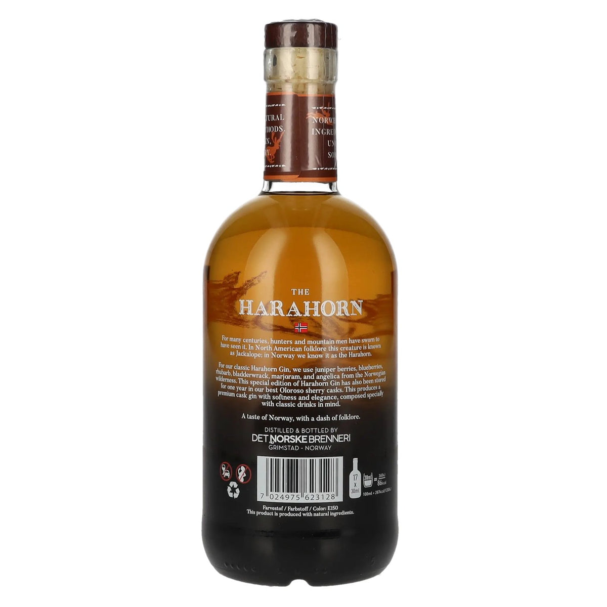 Harahorn Norwegian Cask Aged Gin 41,7% Vol. 0,5l