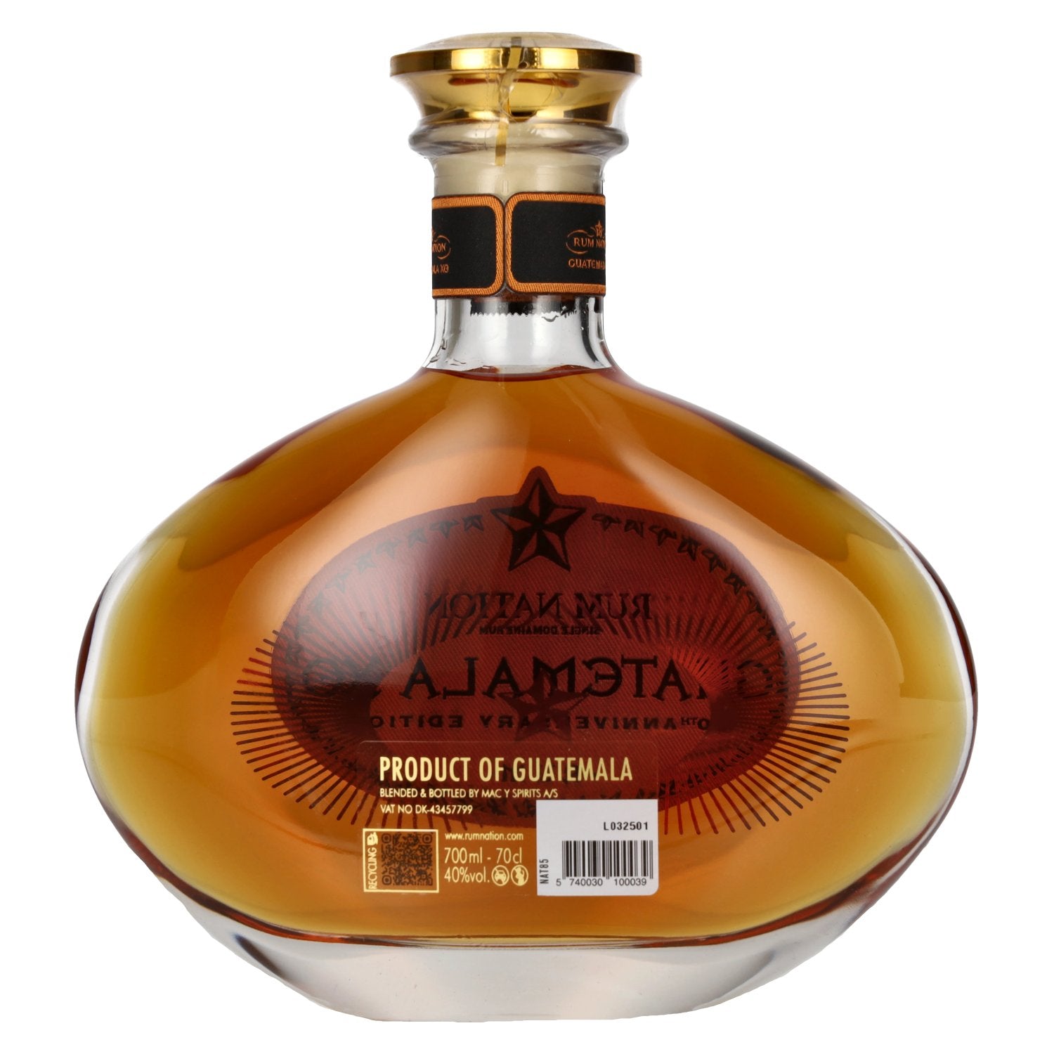 Rum Nation Guatemala XO 20th Anniversary Edition 40% Vol. 0,7l