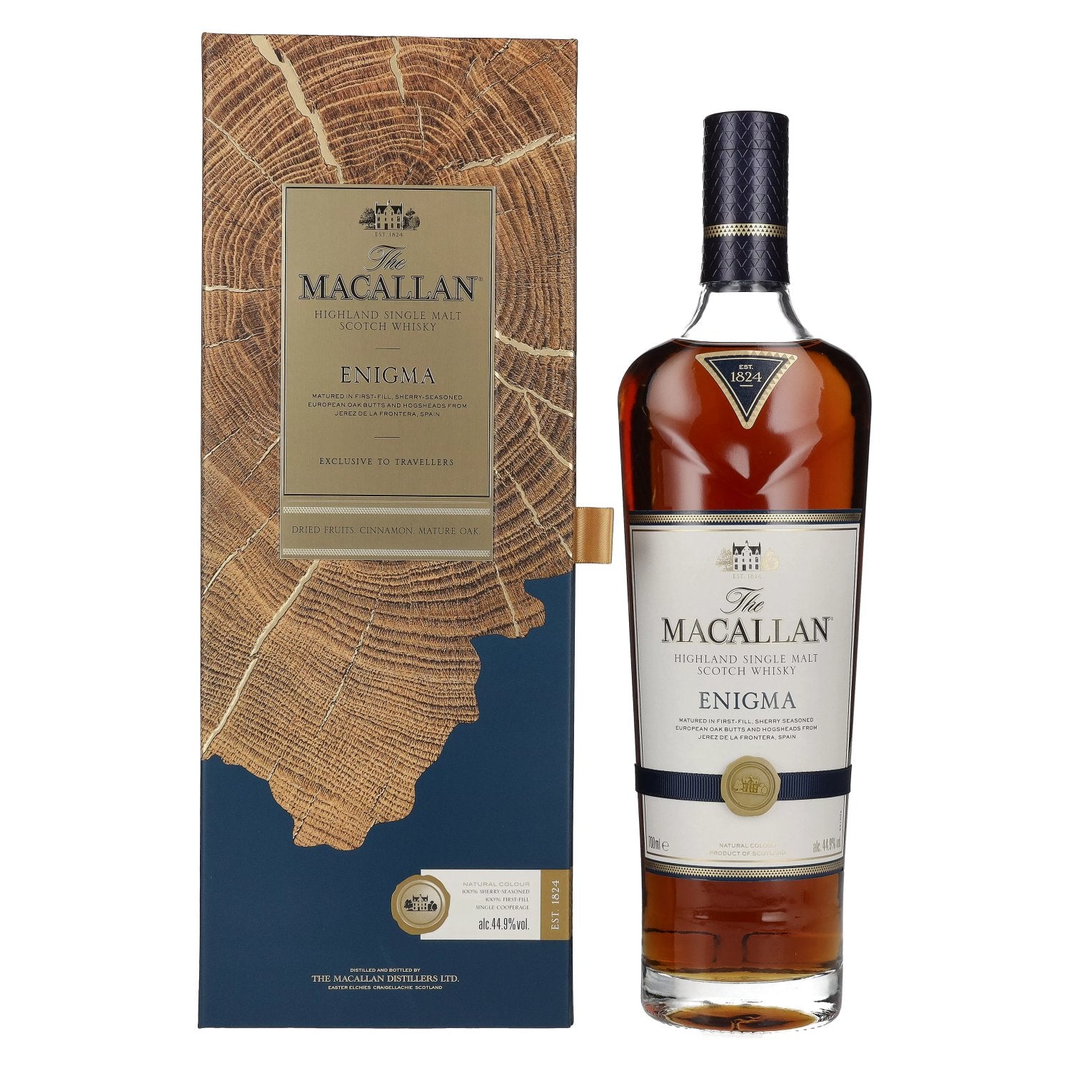 The Macallan ENIGMA Highland Single Malt 44,9% vol. 0,7l en coffret cadeau