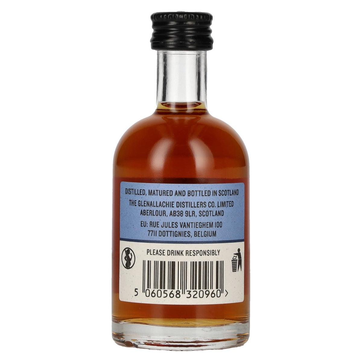 The GlenAllachie 15 Years Old Speyside Single Malt 46% Vol. 0,05l