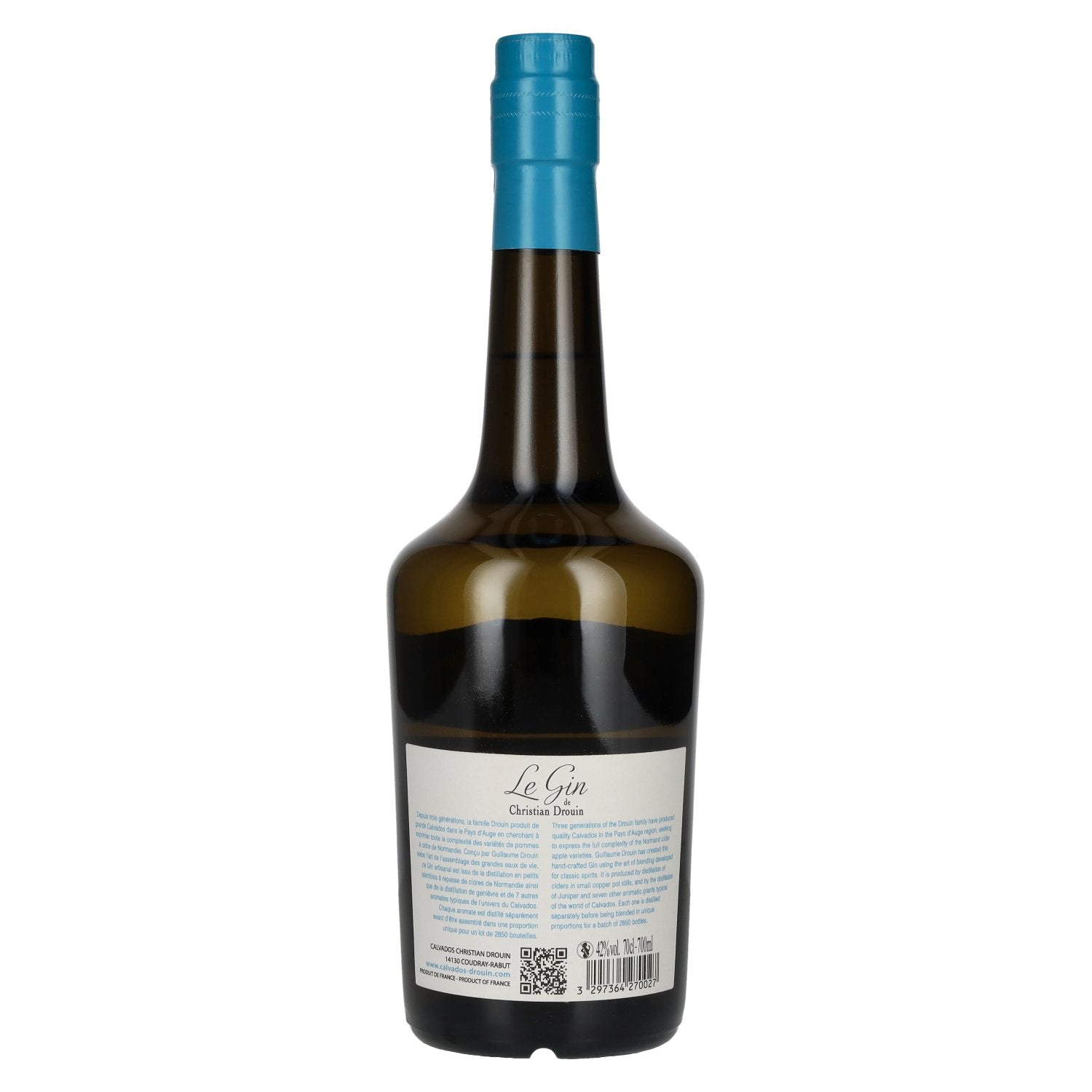 Le Gin de Christian Drouin 42% vol. 0,7l