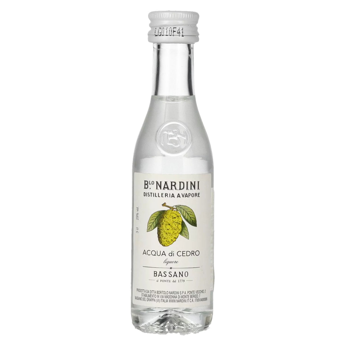 Nardini Acqua di Cedro Lemon Liqueur 29% Vol. 0,03l
