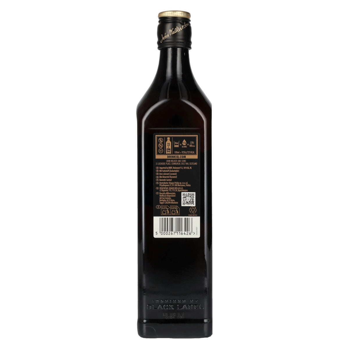 Johnnie Walker DOUBLE BLACK Blended Scotch Whisky 40% Vol. 0,7l