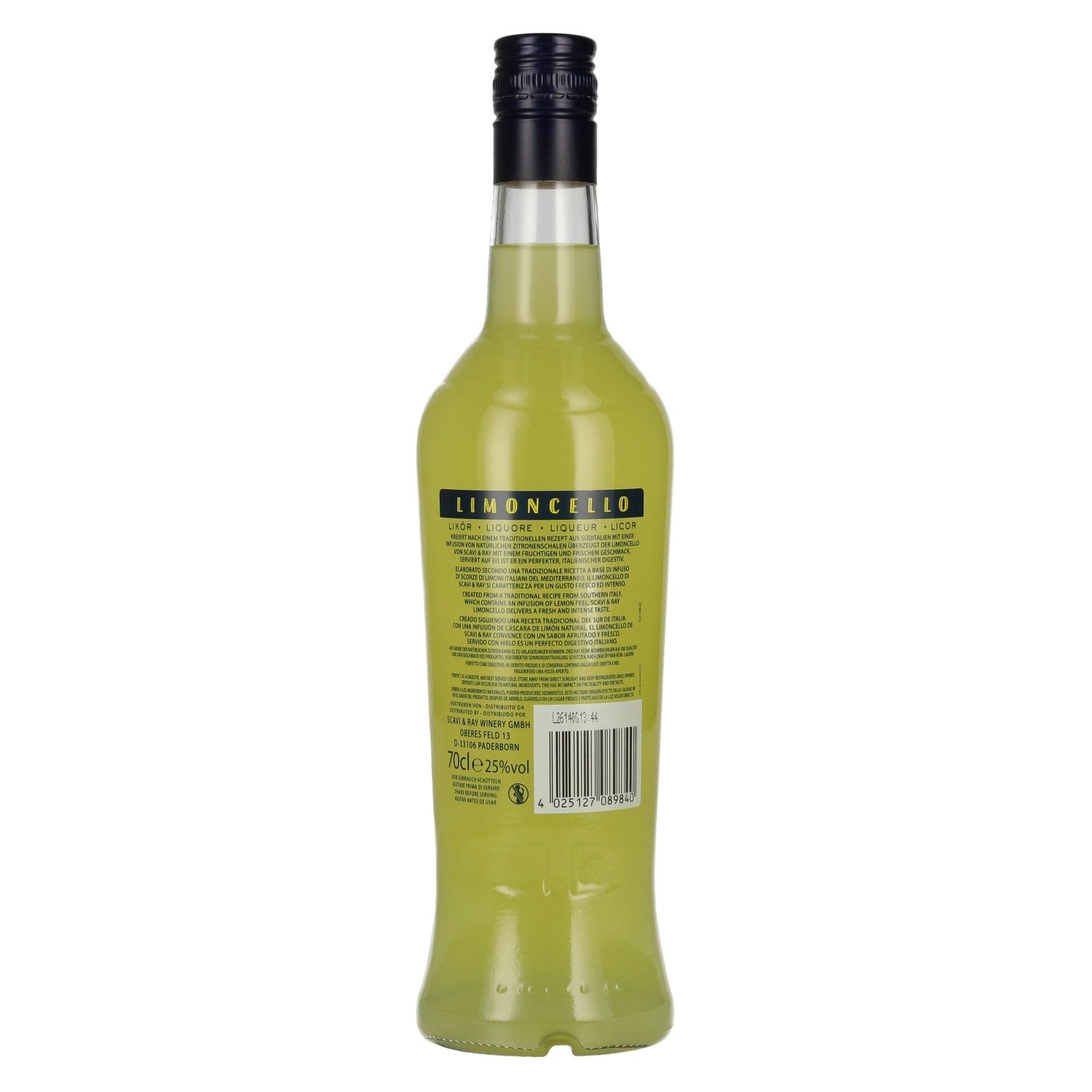 Scavi & Ray Limoncello Liqueur 25% Vol. 0,7l