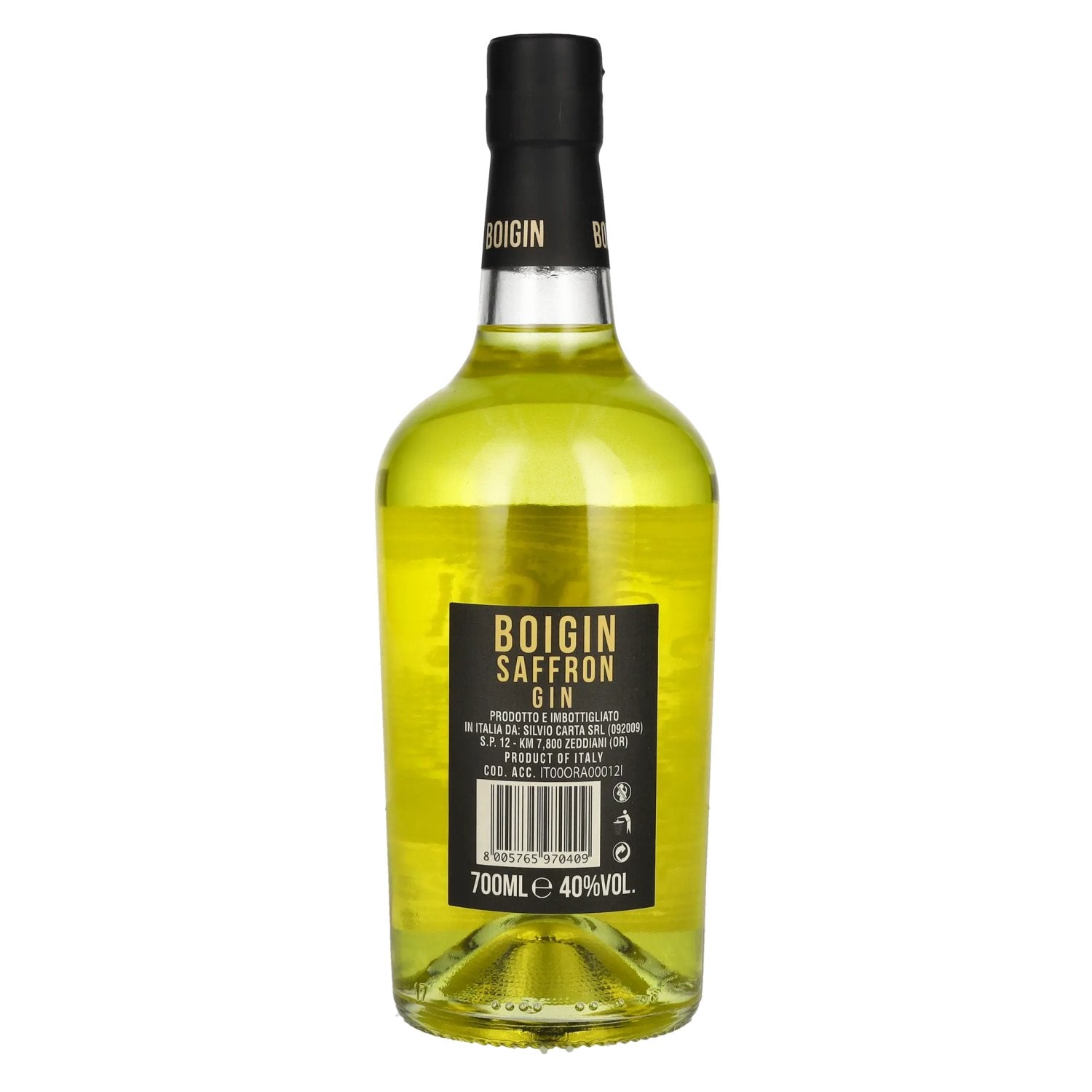 Silvio Carta Boigin Saffron Gin 40% Vol. 0,7l
