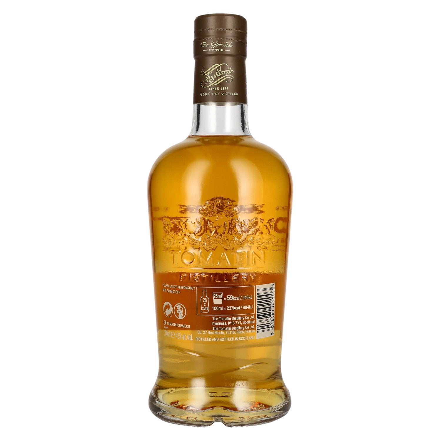 Tomatin Legacy Highland Single Malt Scotch Whisky 43 % vol. 0,7 l