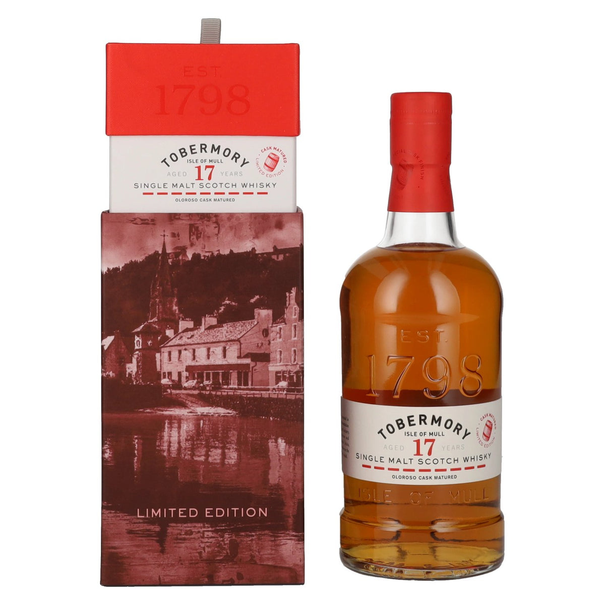 Tobermory 17 Years Old OLOROSO CASK MATURED Limited Edition 2004 55,9% Vol. 0,7l en boîte cadeau