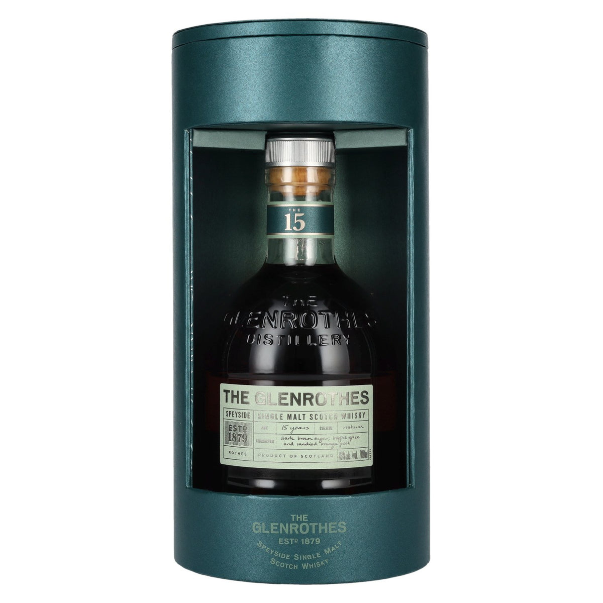 The Glenrothes The 15 Speyside Single Malt 43% Vol. 0,7l en coffret cadeau