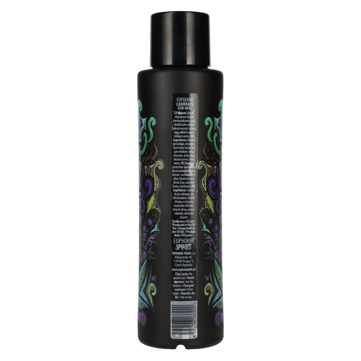 EUPHORIA Cannabis Gin Madness Edition 40% Vol. 0,5l