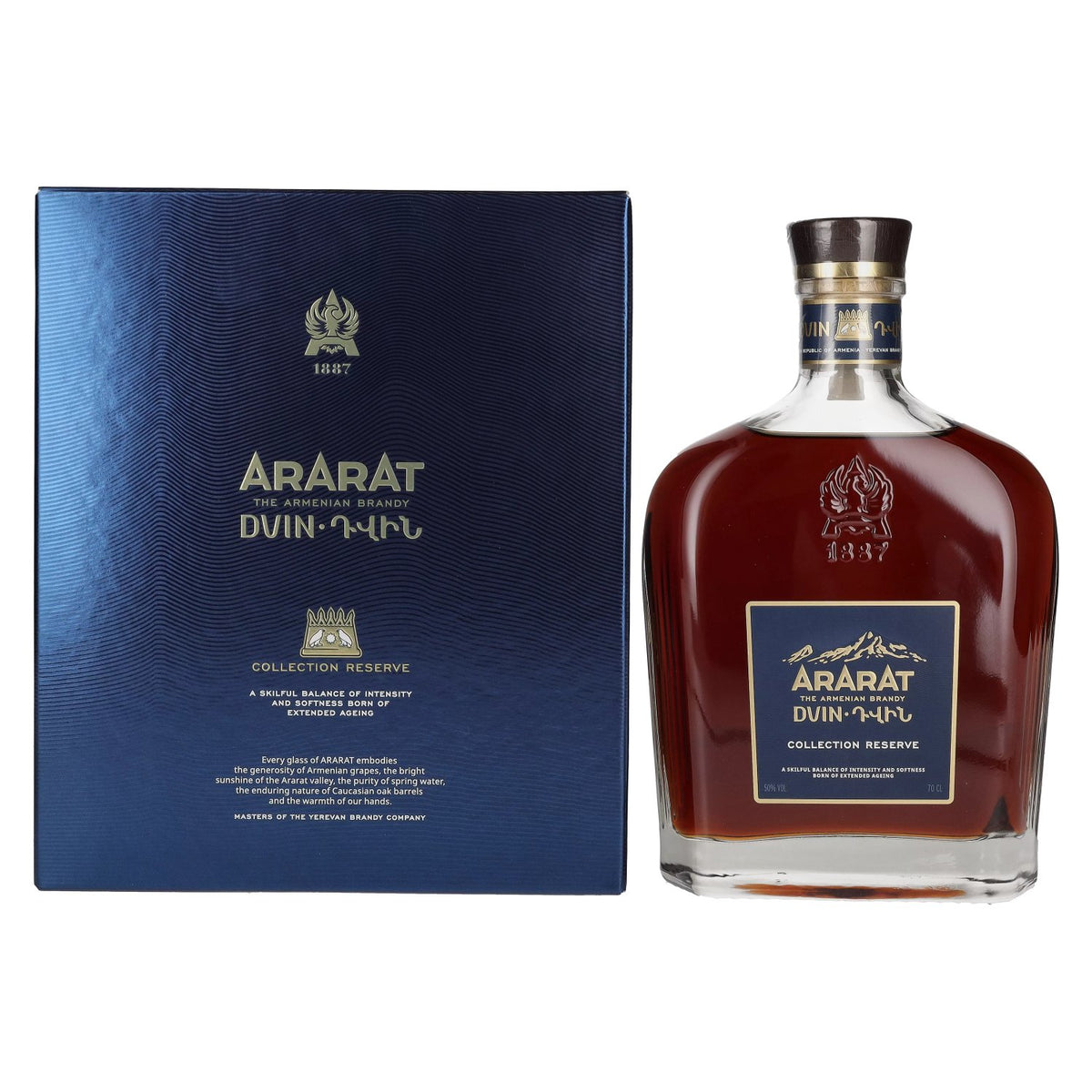 Ararat Dvin Collection Reserve 50% Vol. 0,7l in gift box